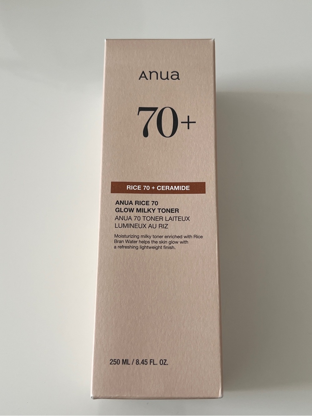 ANUA Rice 70 Glow Milky Toner